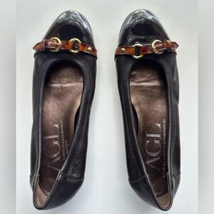 AGL ATTILIO GIUSTI LEOMBRUNI Cap Toe
Ballet Flat 37.5